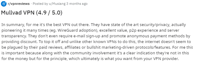 Best Paid VPNs According to Reddit