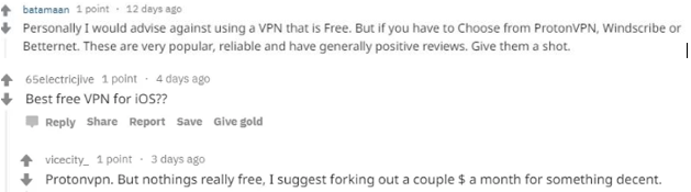Best Paid VPNs According to Reddit